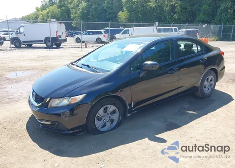 2015 Honda Civic Lx z USA, uszkodzony, nr VIN 19XFB2F52FE222056
